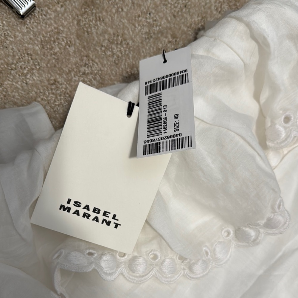 Isabel Marant White Mini Dress